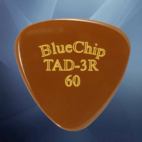 Bluechip TAD3R (Large Triangular Rounded) Flatpick - Click Image to Close