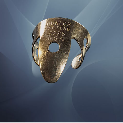 Dunlop Brass fingerpicks - Click Image to Close