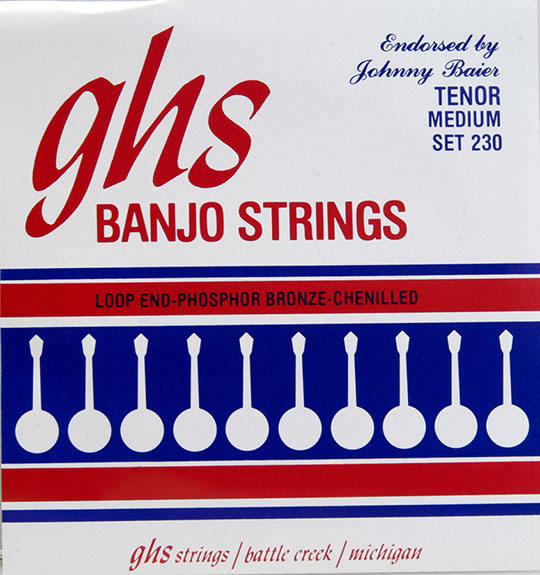 GHS Phosphor Bronze Tenor Banjo Strings - Click Image to Close