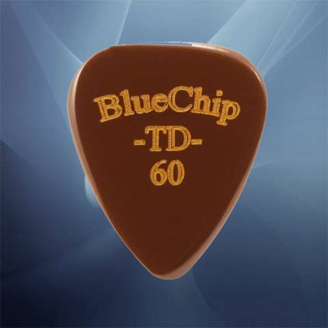 Bluechip TD (Teardrop) Flatpick - Click Image to Close