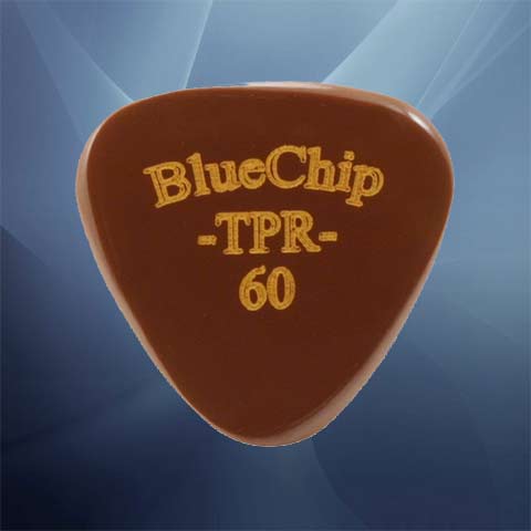 Bluechip TPR (Triangular-Rounded) Flatpick - Click Image to Close