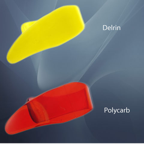 Fred Kelly REGULAR Delrin and and Polycarb Thumbpicks