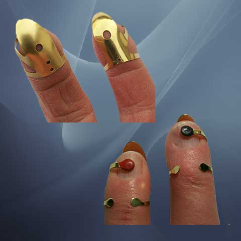 Custom Comfort New Age fingerpicks - Click Image to Close