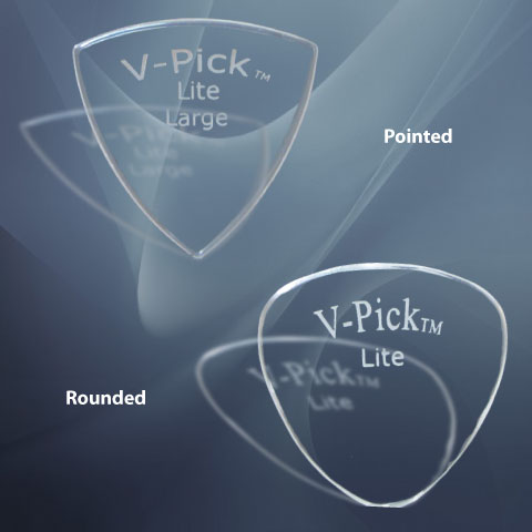 V-Picks Pointed/Rounded